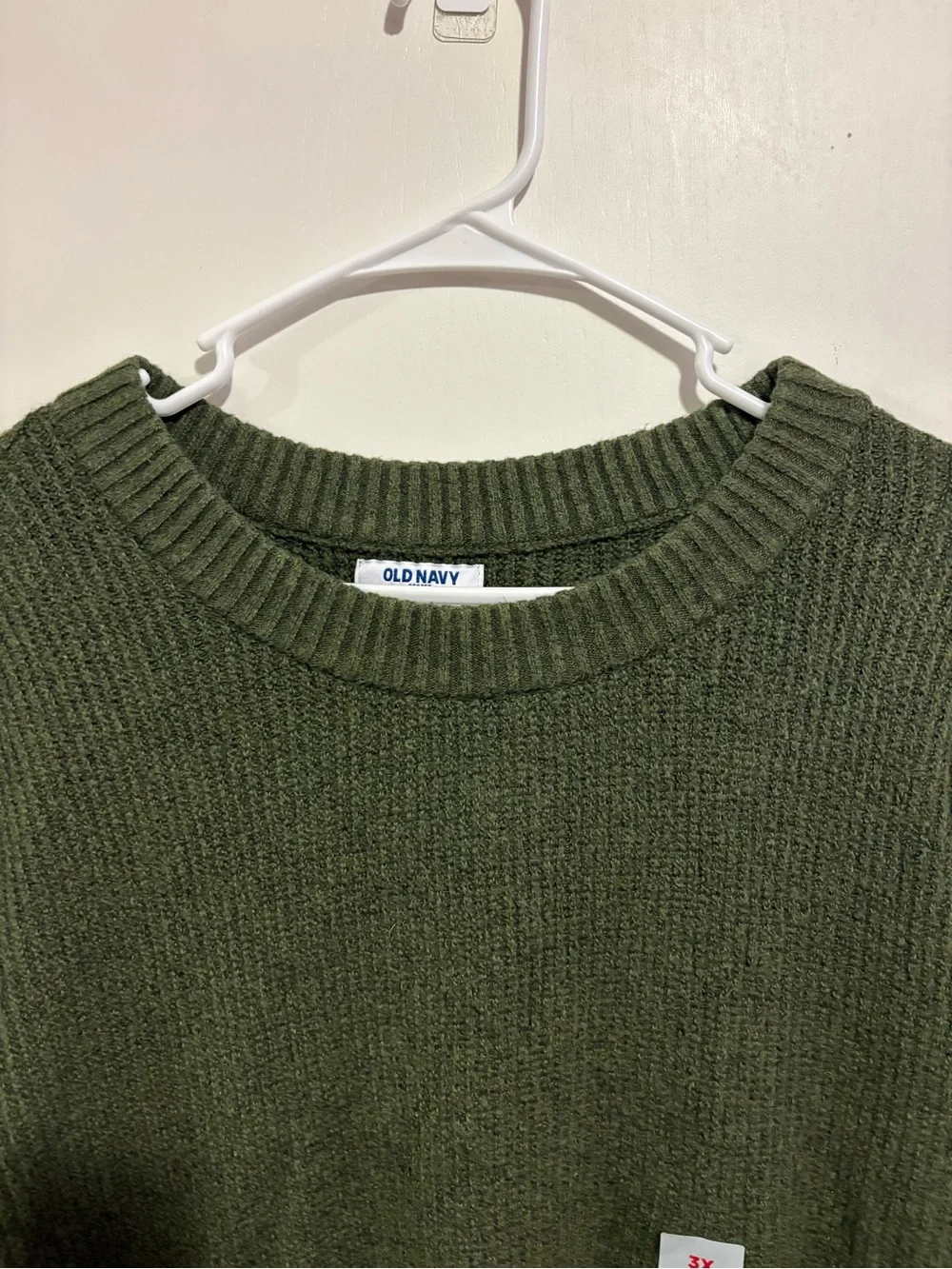 New Old Navy So Soft Crew Neck Pullover Sweater Women’s Size 3X Green